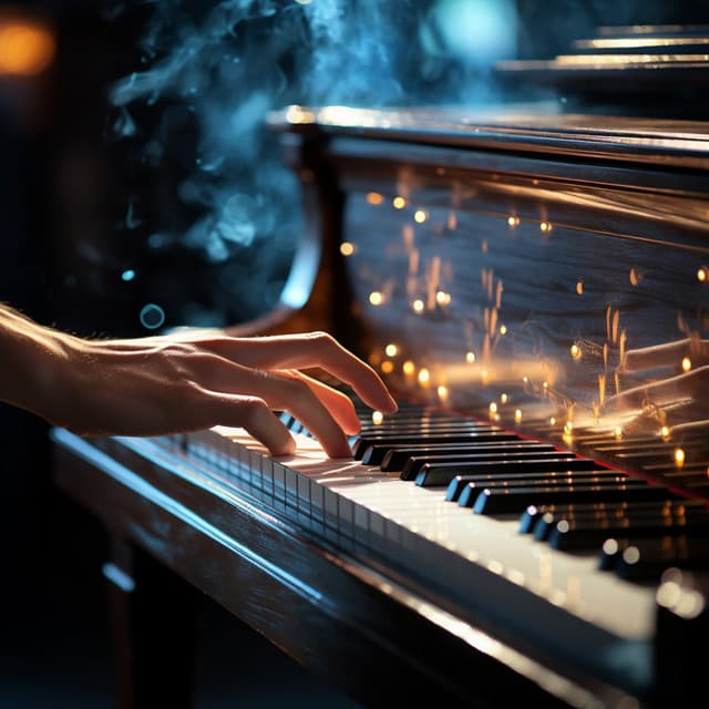 Teclas De Claridad: Piano Meditativo Para Un Enfoque Mejorado - Resplandor de piano