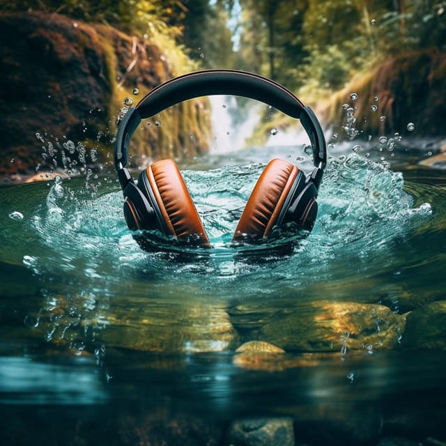 Binaural Water Oasis: Gentle Streams - Binaural Beats Relaxation