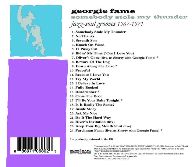 Somebody Stole My Thunder - Georgie Fame
