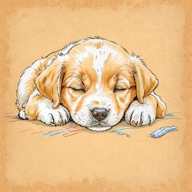 Colas Doradas: Lofi Moods para Cachorros Tranquilos - Soothing Dog Sounds