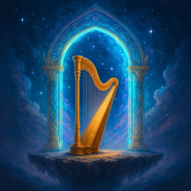 3 AM Harp Gateway for Dimension Jumping - Astral Travel Sanctuary
