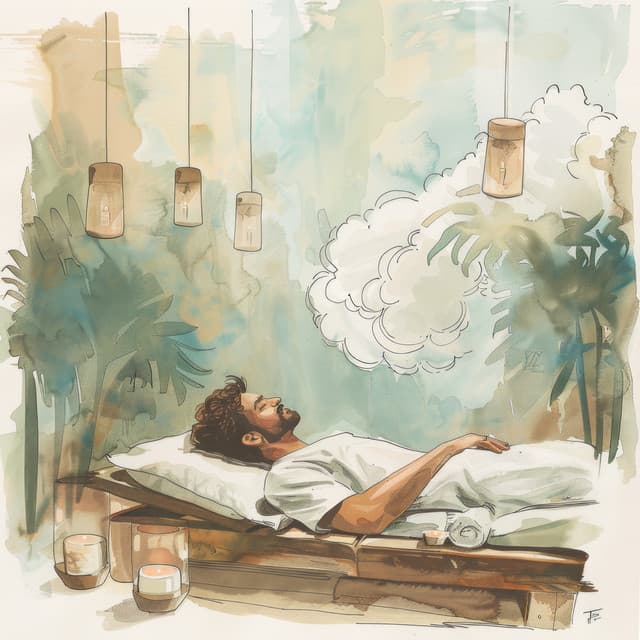 Schlafzauber: Verträumtes Nickerchen in Eden-Spa-Tapisserie - Relaxing Asian Spa Music