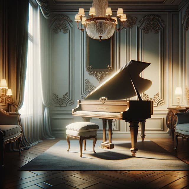 Susurros de imaginación: Elegancia del Piano de Fondo - Música de Fondo Colección