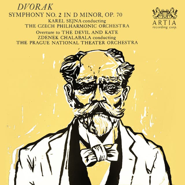 Symphony No. 2 In D Minor, Op. 70 / Overture to The Devil And Kate - Antonín Dvořák