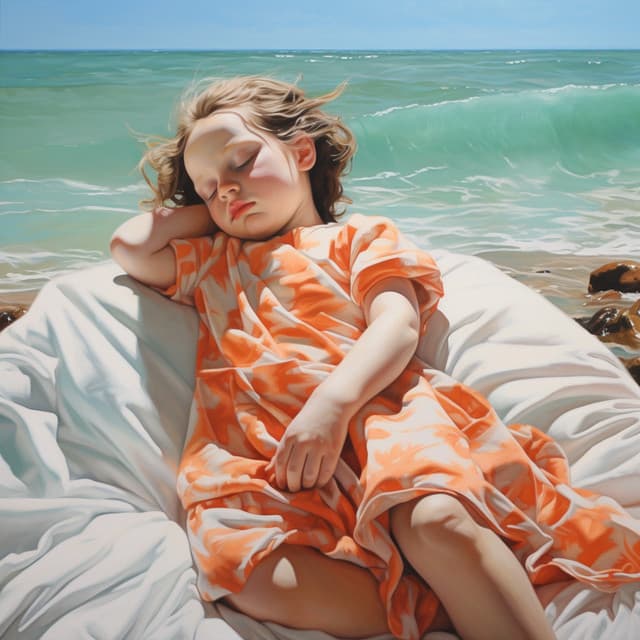 Balbuceo De Ensueño En La Playa: Armonía Oceánica - Vibraciones de la Naturaleza