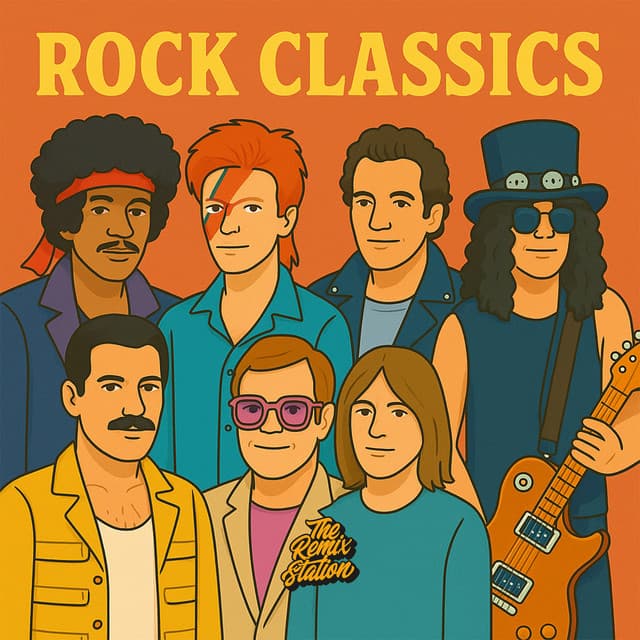 50 Classic Rock Songs but Lofi - The Rolling Beats
