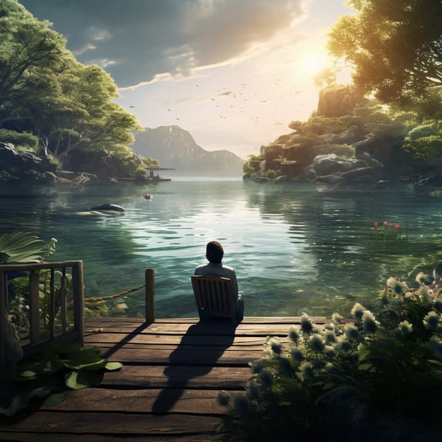 Gentle Water Relaxation Music - Ambient Music Bliss