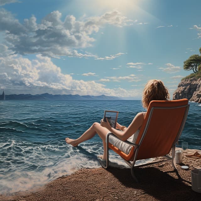 Coastal Calm: Music for Oceanic Relaxation - Cosy Music Deluxe