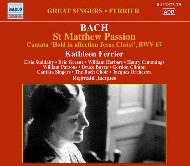 Bach: St Matthew Passion - Johann Sebastian Bach