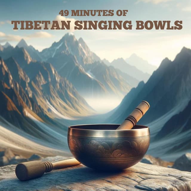 49 Minutes of Tibetan Singing Bowls - Steven Gorden