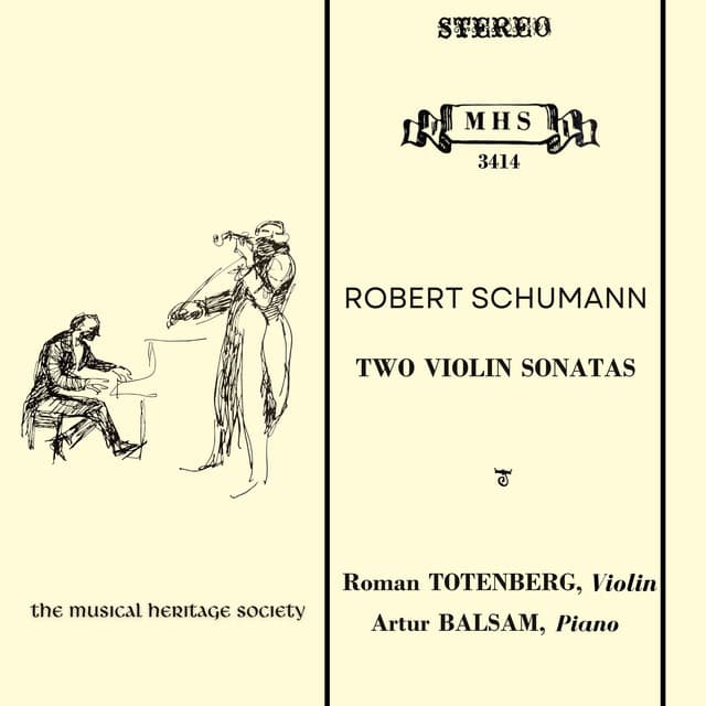 Schumann: Two Violin Sonatas - Robert Schumann