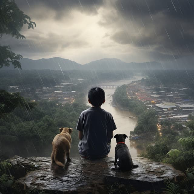 Rhythmic Rainfall: Soundscapes for Study - Rain Sounds Lab