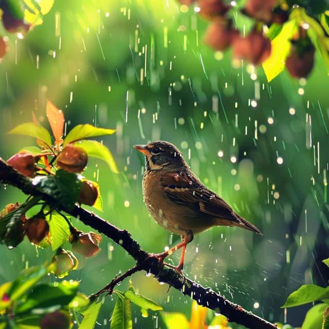 Rain Symphony: Binaural Birds for Sleep - 80 88 Hz - Dreamcation