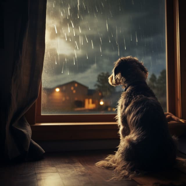 Tormentas Eléctricas Armónicas Para Perros: Música Y Ladridos - Calma ASMR White Soughs