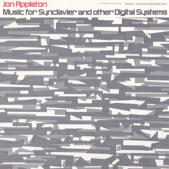 Music for Synclavier and Other Digital Systems - Jon Appleton