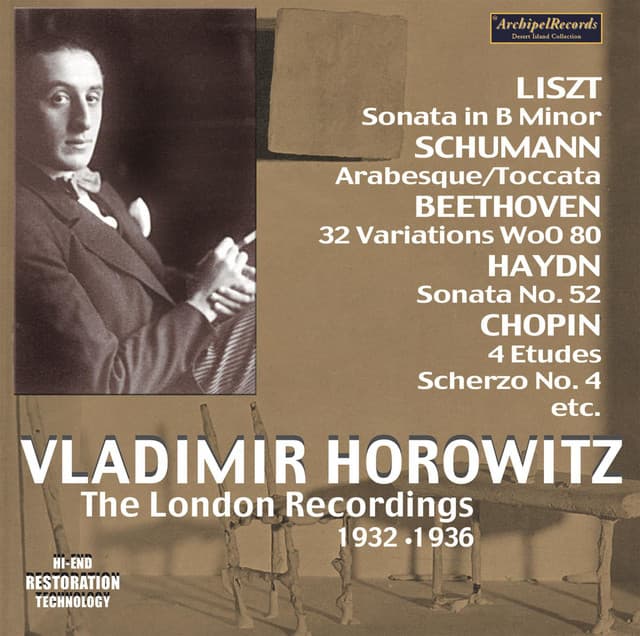 Liszt, Schumann, Beethoven & Others: Piano Works - Vladimir Horowitz