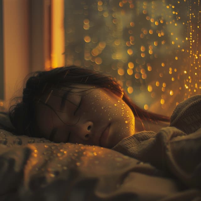 Calma De Lluvia: Ecos De Sueño Binaurales - Canciones de cuna navideñas para bebés