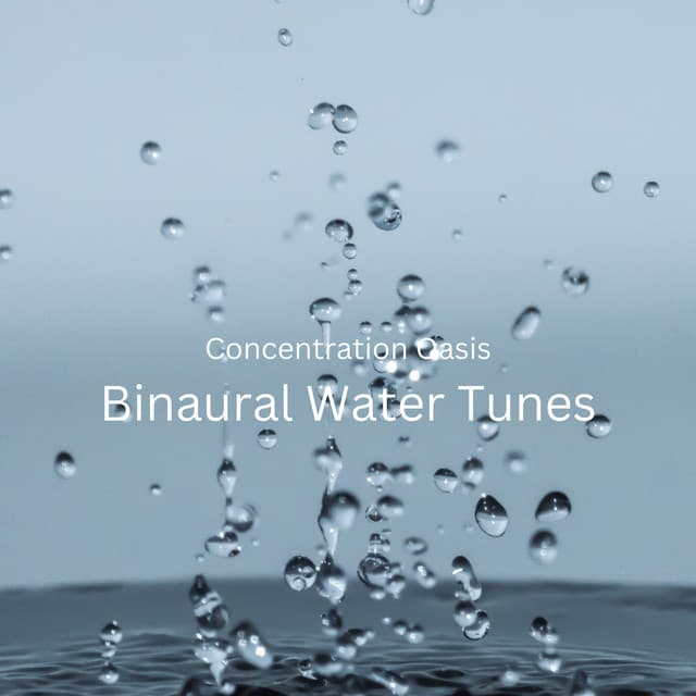 Concentration Oasis: Binaural Water Tunes - Binaural Beats Study Tones