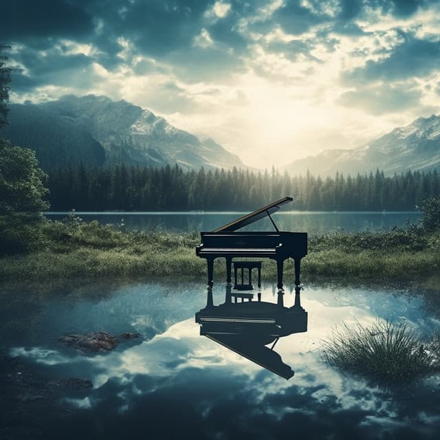 Piano Music: Echoed Rhapsody - Calm Piano Sounds