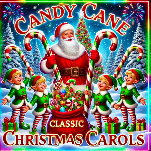Candy Cane Classic Christmas Carols - Acoustic Christmas