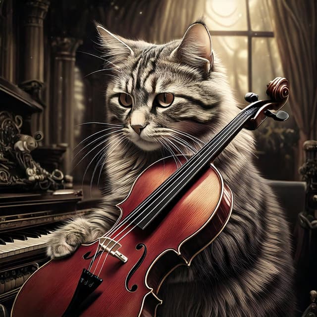 Melodies for Graceful Moments: Cats’ Orchestra Music - Miracle Healing Frequencies