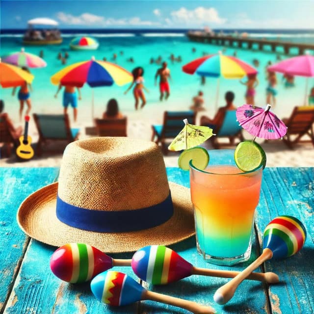 Tropical Paradise: Latin Night Lounge, Romance and Intimacy - Corp Cool Latino Ambient