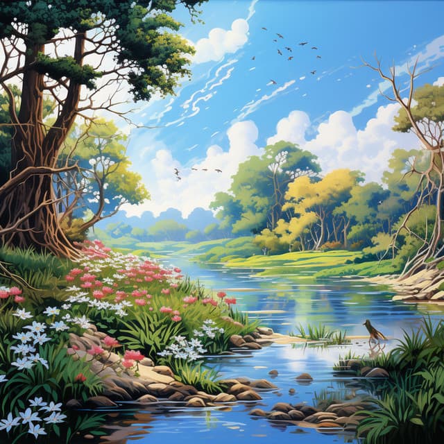 Piano Melodies by the Gentle Stream - Tranquility Piano