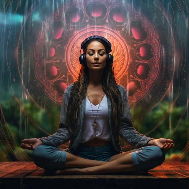 Drizzle's Yoga Fugue: Music in the Rain - Ricky Rainsound