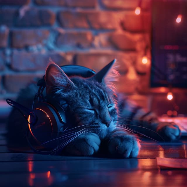 Cat Harmonics: Soothing Tunes for Quiet Evenings - Static Peace
