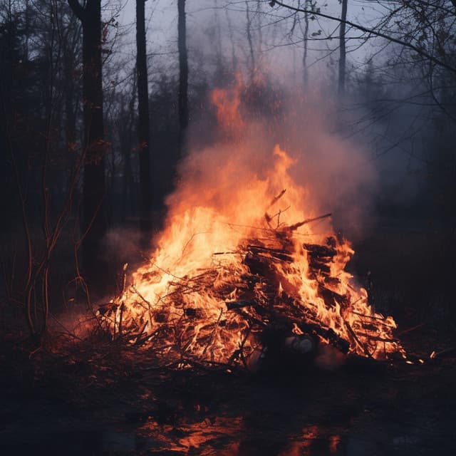 Armonía De Fuego: Música Meditativa Ardiente - Sonidos de la naturaleza de la isla