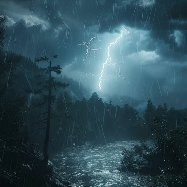 Pure Rain Chill: Essence of Thunder - Raining Relaxing