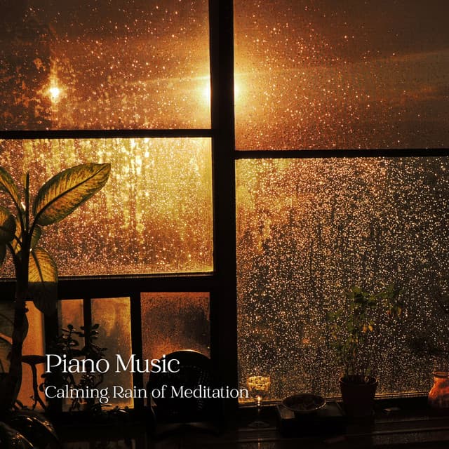 Piano Music: Calming Rain of Meditation - Peaceful pianos