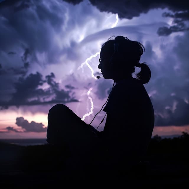 Thunder's Cadence: Binaural Harmony - Sacred Solfeggio Frequencies