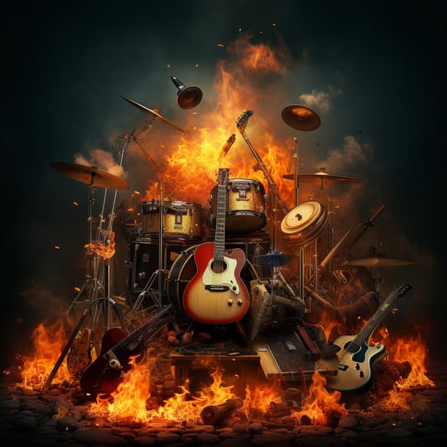 Fire Symphony: Crimson Blaze Cadences - Heal Your Soul