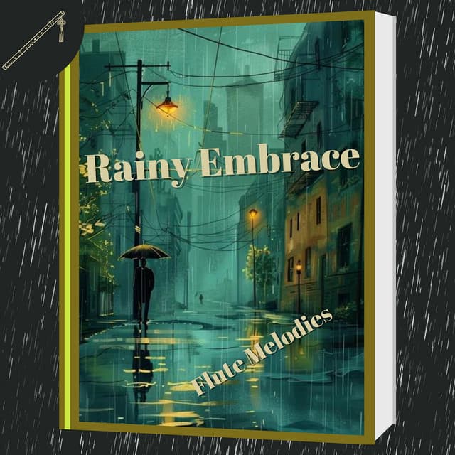 Rainy Embrace: Flute Melodies - Relaxaction