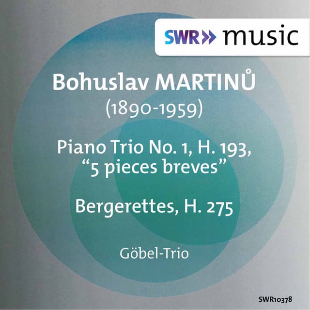 Martinu: 5 Pièces brèves & Bergerettes - Bohuslav Martinů