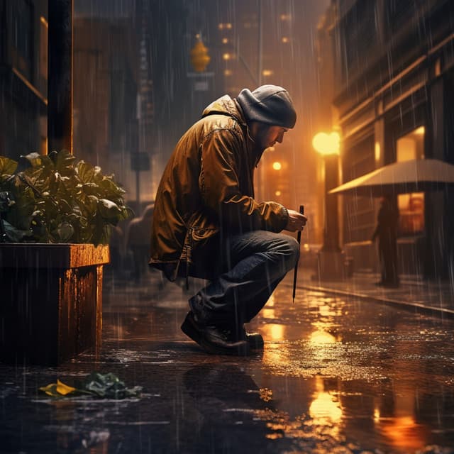 Binaural Clarity: Rain Focus Rhythms - Ampinomene