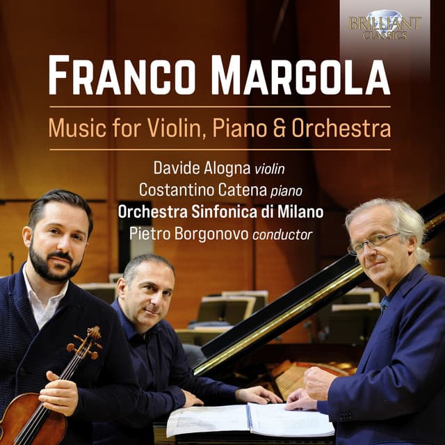 Margola: Music for Violin, Piano & Orchestra - Franco Margola