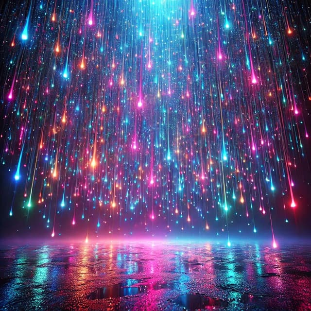 Lluvia de Colores de Holi - Lluvia Relajante