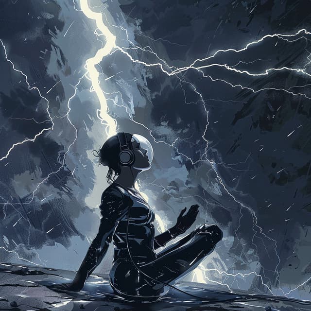 Thunder's Echo: Relaxation Rhythms - Healing Frequency Music Zone