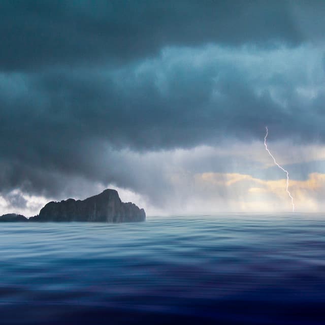 1 Coastal Night: Moving Waters - Sea Waves Sounds