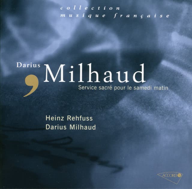 Milhaud-Service sacré pour le samedi matin - Darius Milhaud