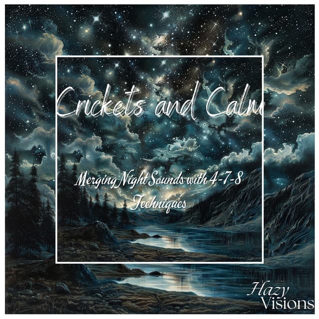 Crickets and Calm: Merging Night Sounds with 4-7-8 Techniques - Hazy Visions