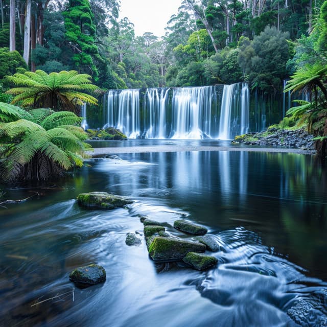 Ritmos Del Agua: Corrientes Melódicas - Paisajes Binaurales