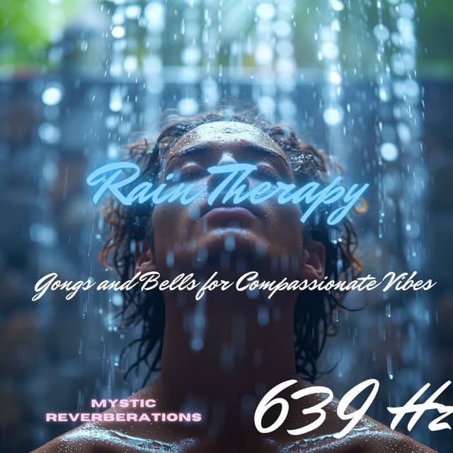 639 Hz Rain Therapy: Gongs and Bells for Compassionate Vibes - Mystic Reverberations