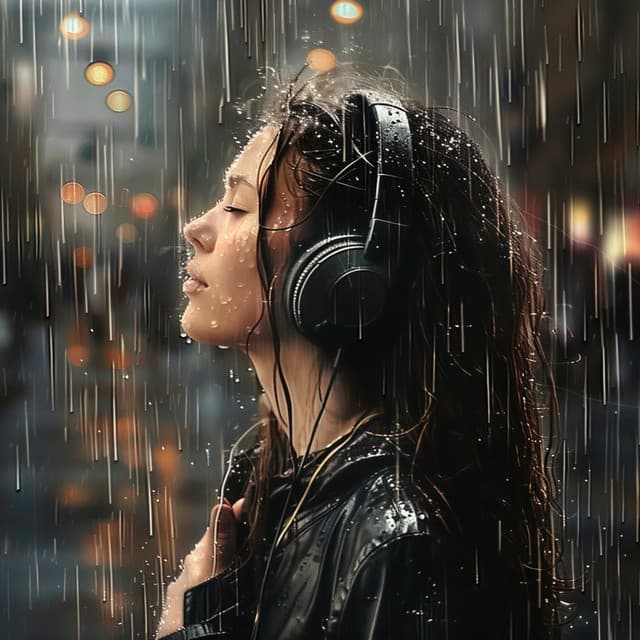 Relaxation Echoes: Binaural Rain Harmony - Relaxing Zen Music Therapy