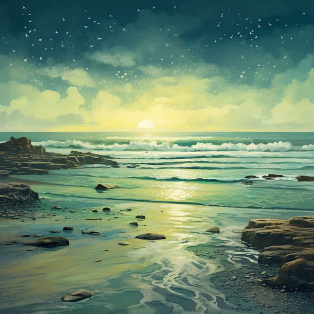 Wave Symphony: Oceanic Crescendo in Musical Motion - Clam Pass