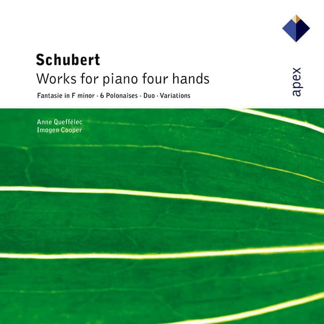 Schubert : Works for Piano Four-Hand. Fantasies, Polonaises & Variations - Franz Schubert