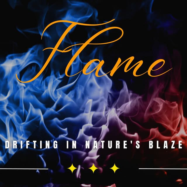 Dancing Flames of Tranquility: Binaural Nature's Blaze - Bubbled White Noise Fire Sounds