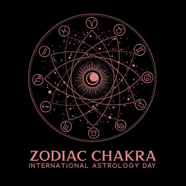 Zodiac Chakra: International Astrology Day, Find Balance, Astrology Energy Zone - Chakra Meditation Universe